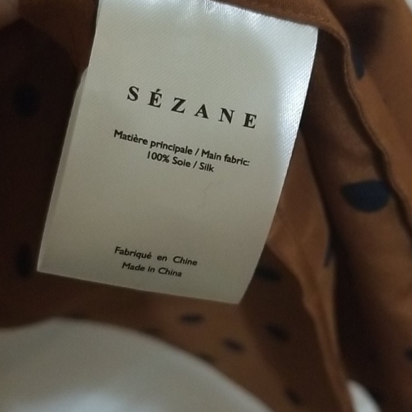 100% silk polka dot shirt - Picture 3 of 6